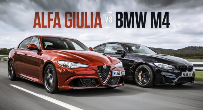 Alfa Giulia Quadrifoglio vs Bmw M4 Competition